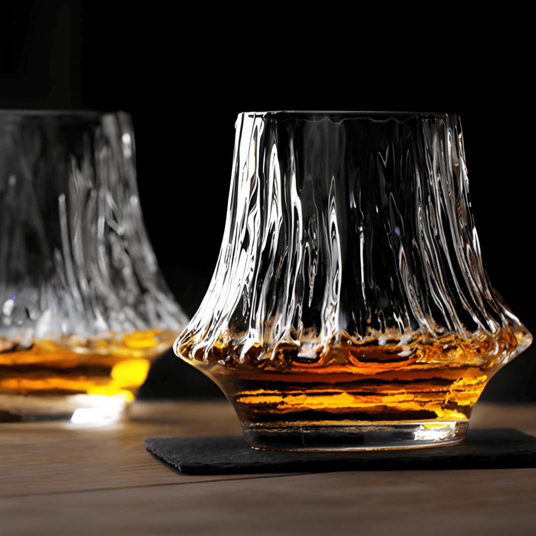 Japanisches Kristall-Whiskyglas – Yama
