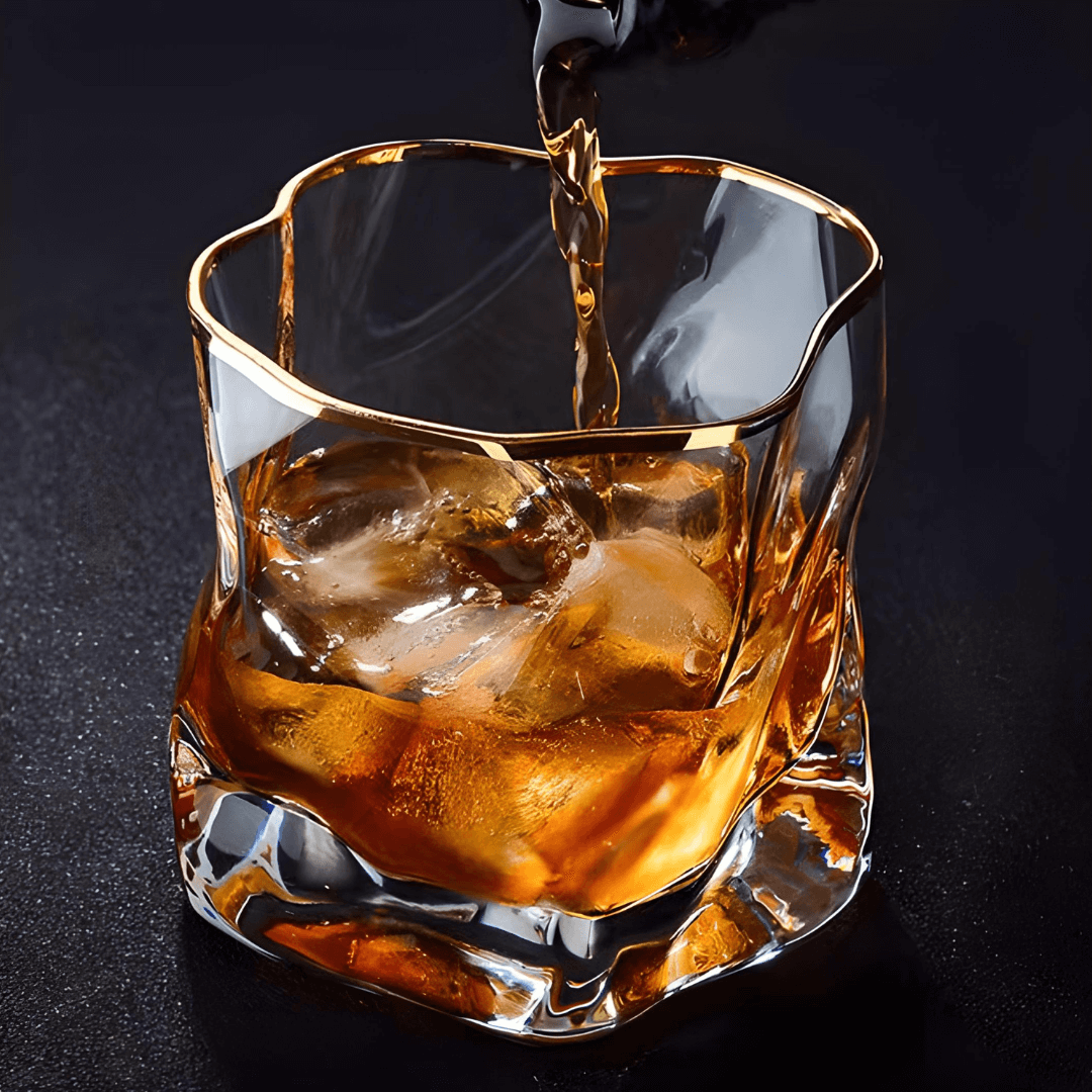 Japanisches Kristall-Whiskyglas – Hoshi Gold