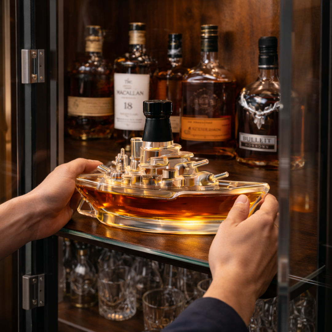 Whisky-Karaffe – Schlachtschiff
