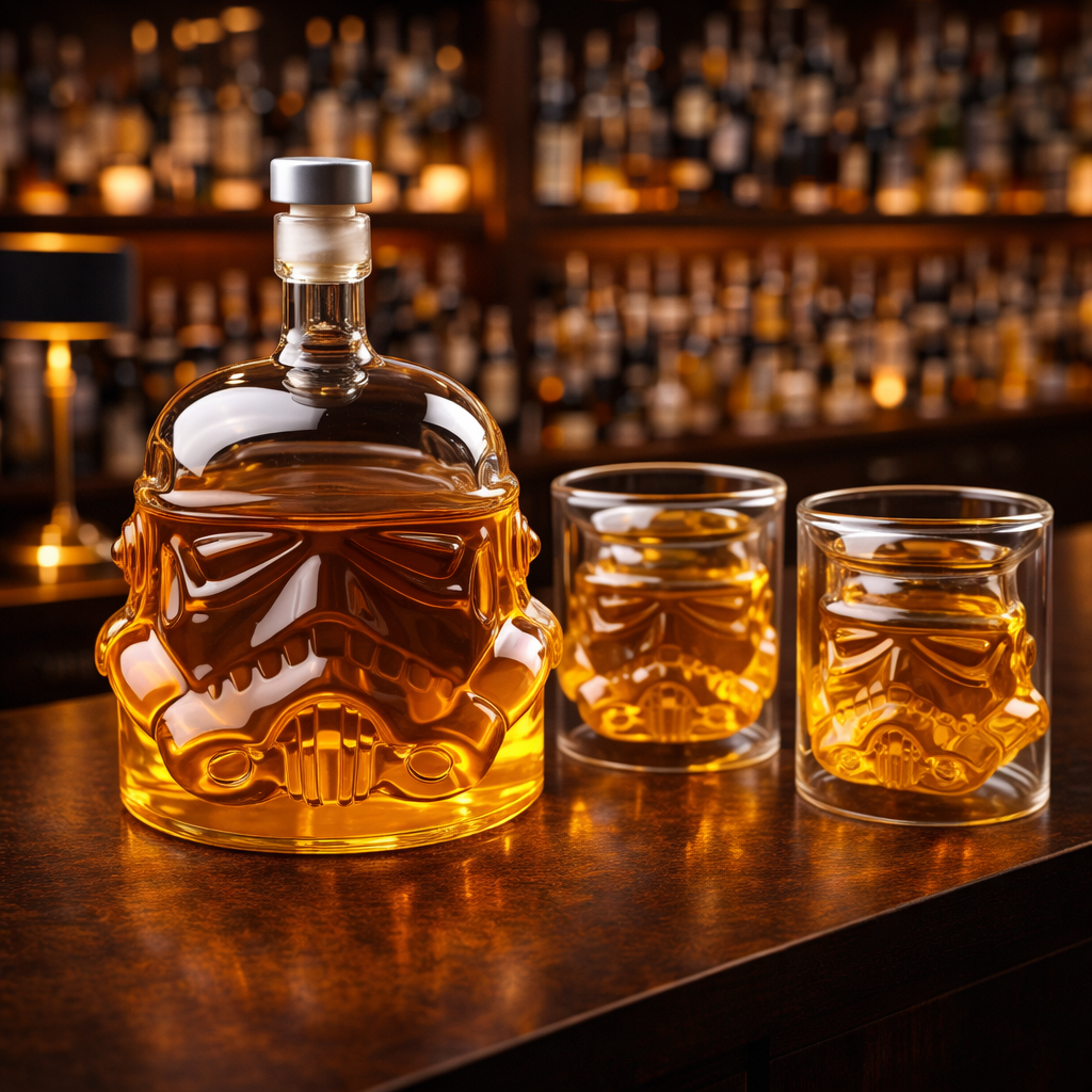 Whisky-Karaffe – Set mit Karaffe & Gläsern