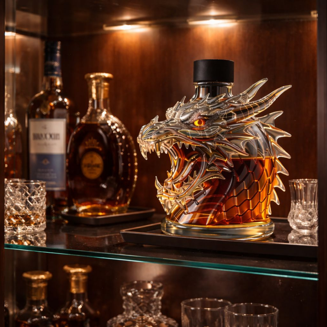 Whisky-Karaffe – Drache