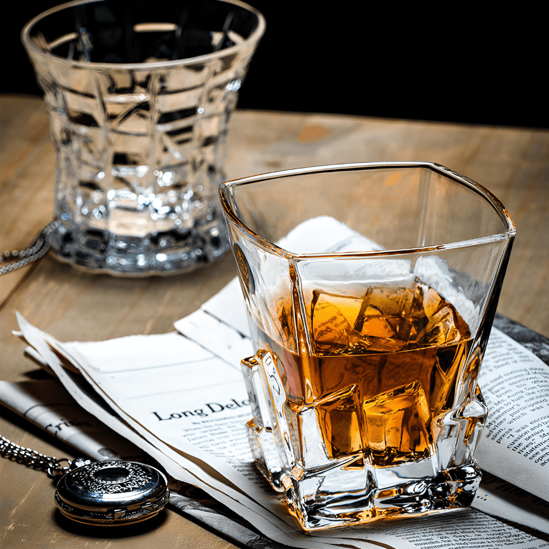 Japanisches Kristall-Whiskyglas – Iwa