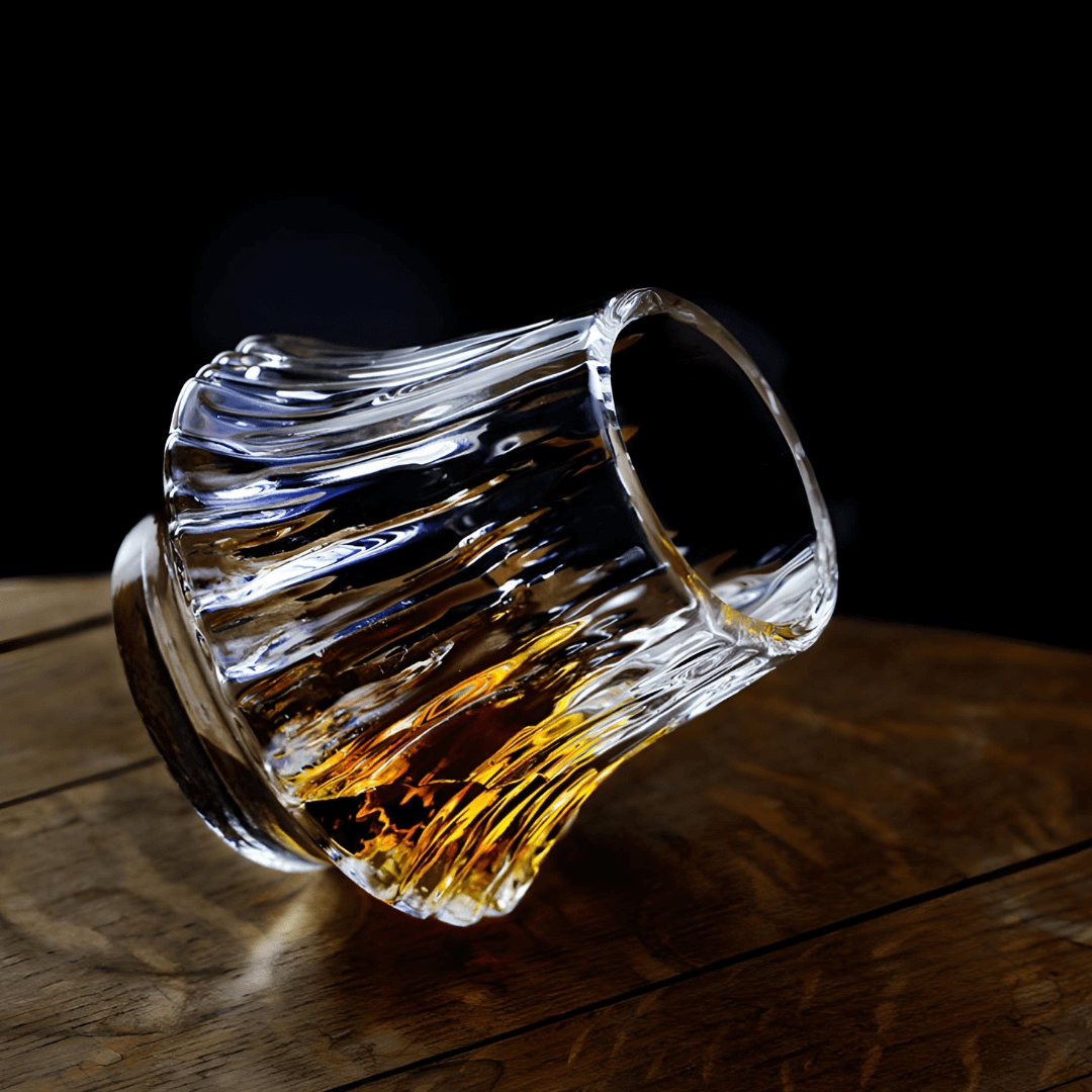 Japanisches Kristall-Whiskyglas – Yama