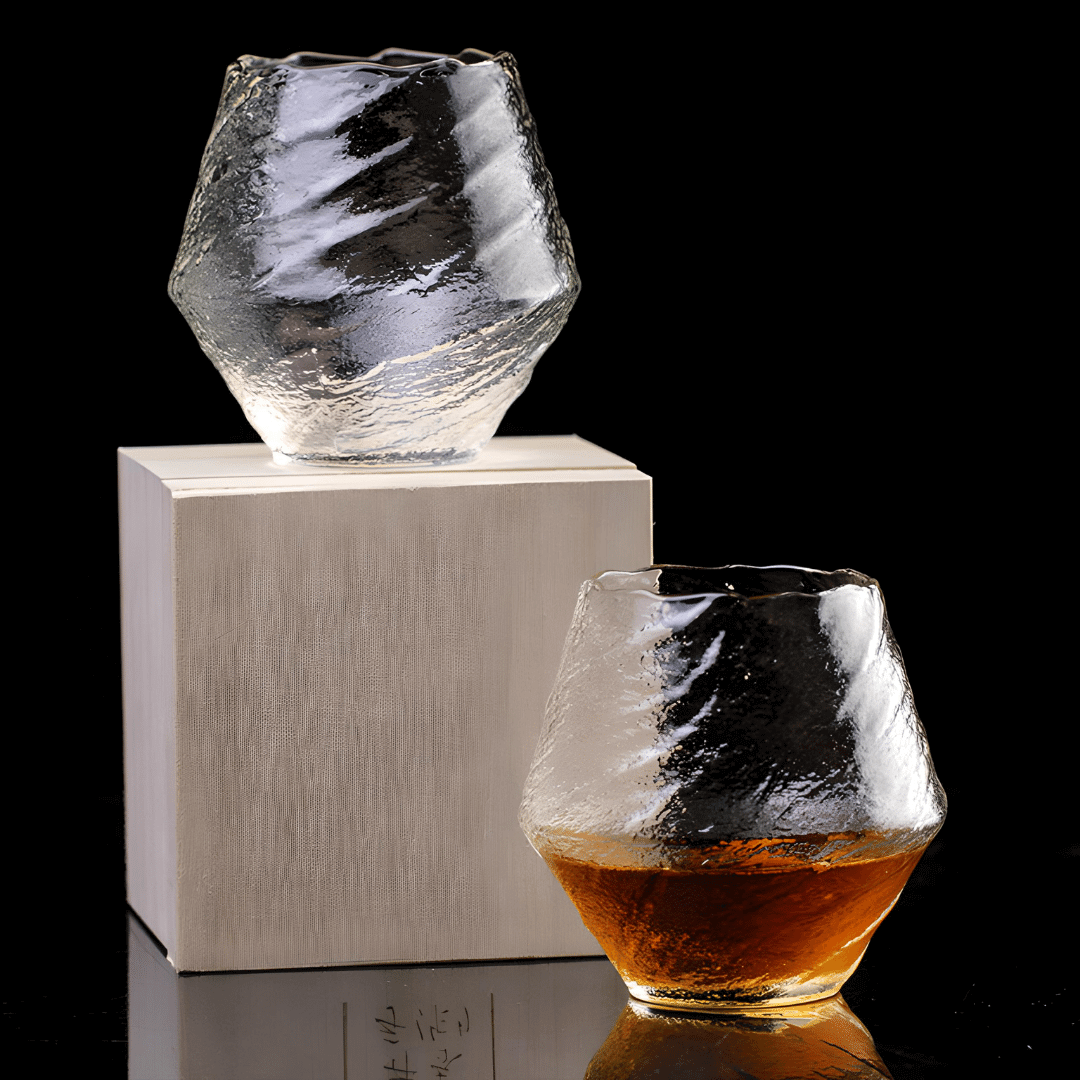 Japanisches Kristall-Whiskyglas – Yume